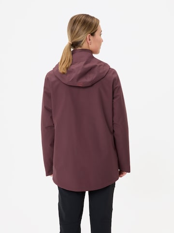 VAUDE Outdoorjas 'Neyland' in Rood