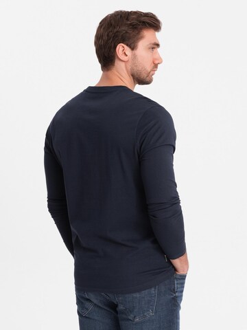 Ombre Shirt in Blue