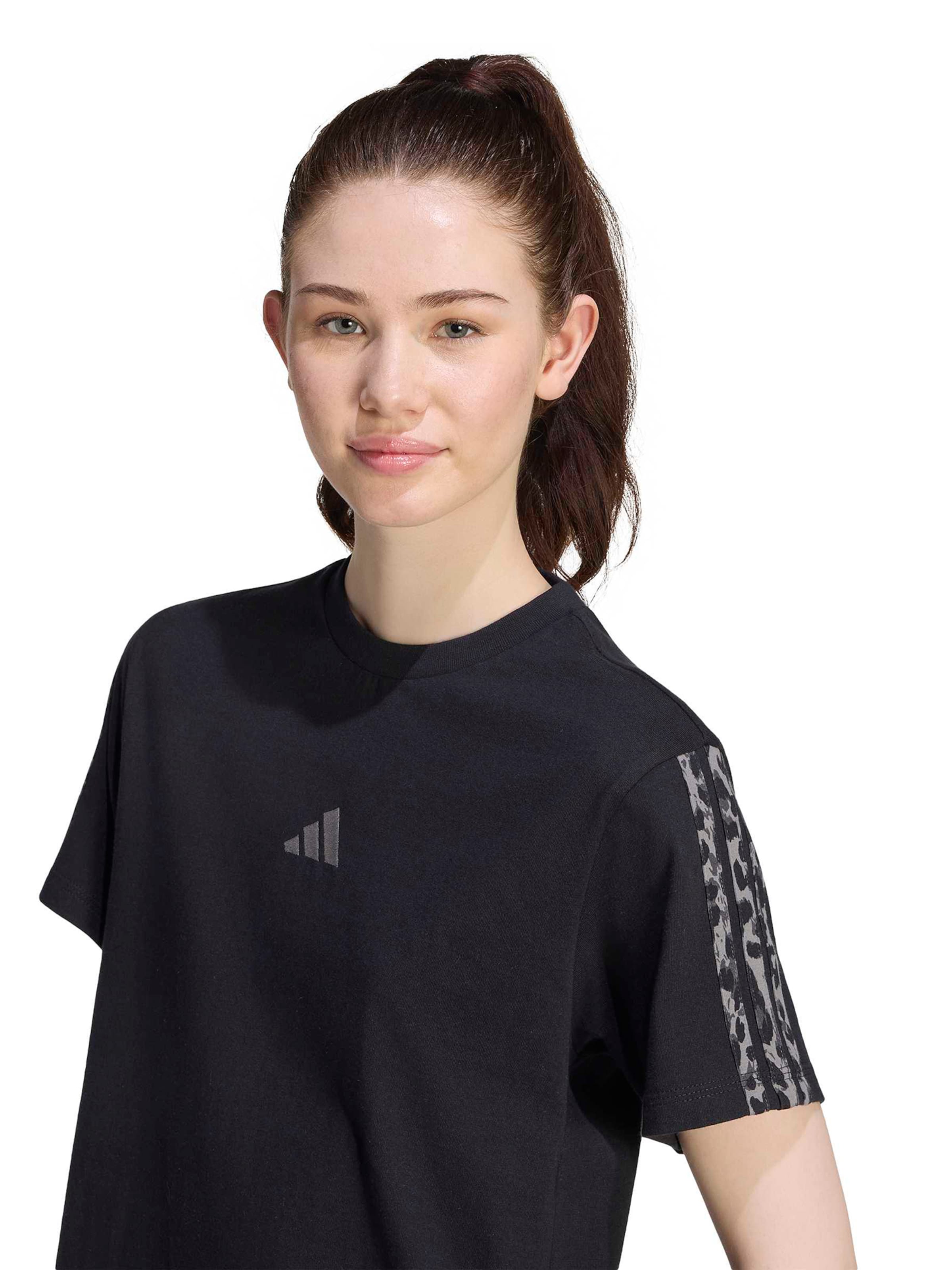 ADIDAS SPORTSWEAR Funkční tričko – černá