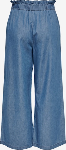 ONLY Wide Leg Jeans 'Bea Caly' i blå