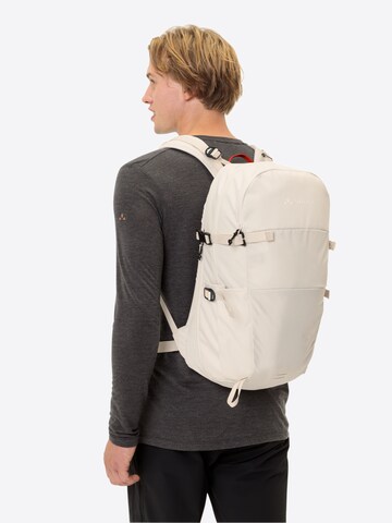 VAUDE Sportrugzak 'Elope 18+4' in Beige: voorkant