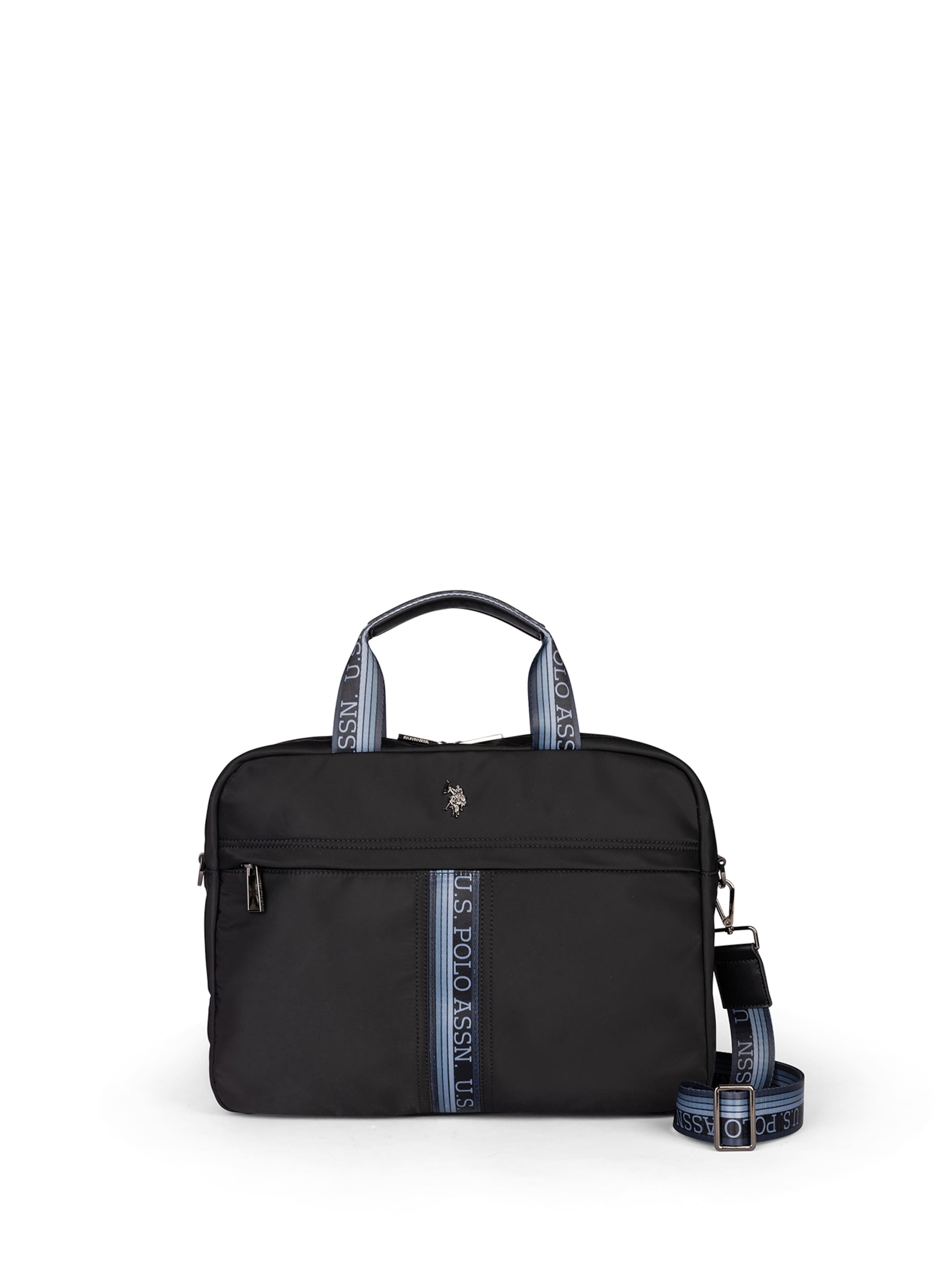 Borsa portadocumenti di U.S. POLO ASSN. in blu: frontale