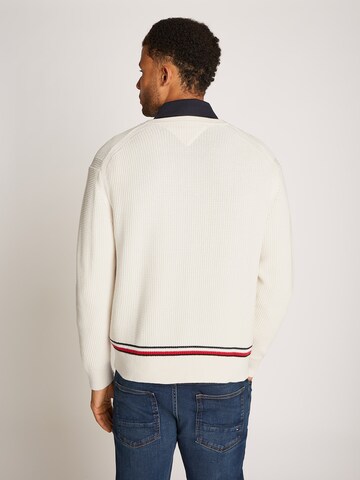 TOMMY HILFIGER Вязаная кофта в Белый
