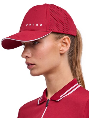 FALKE Athletic Cap in Red