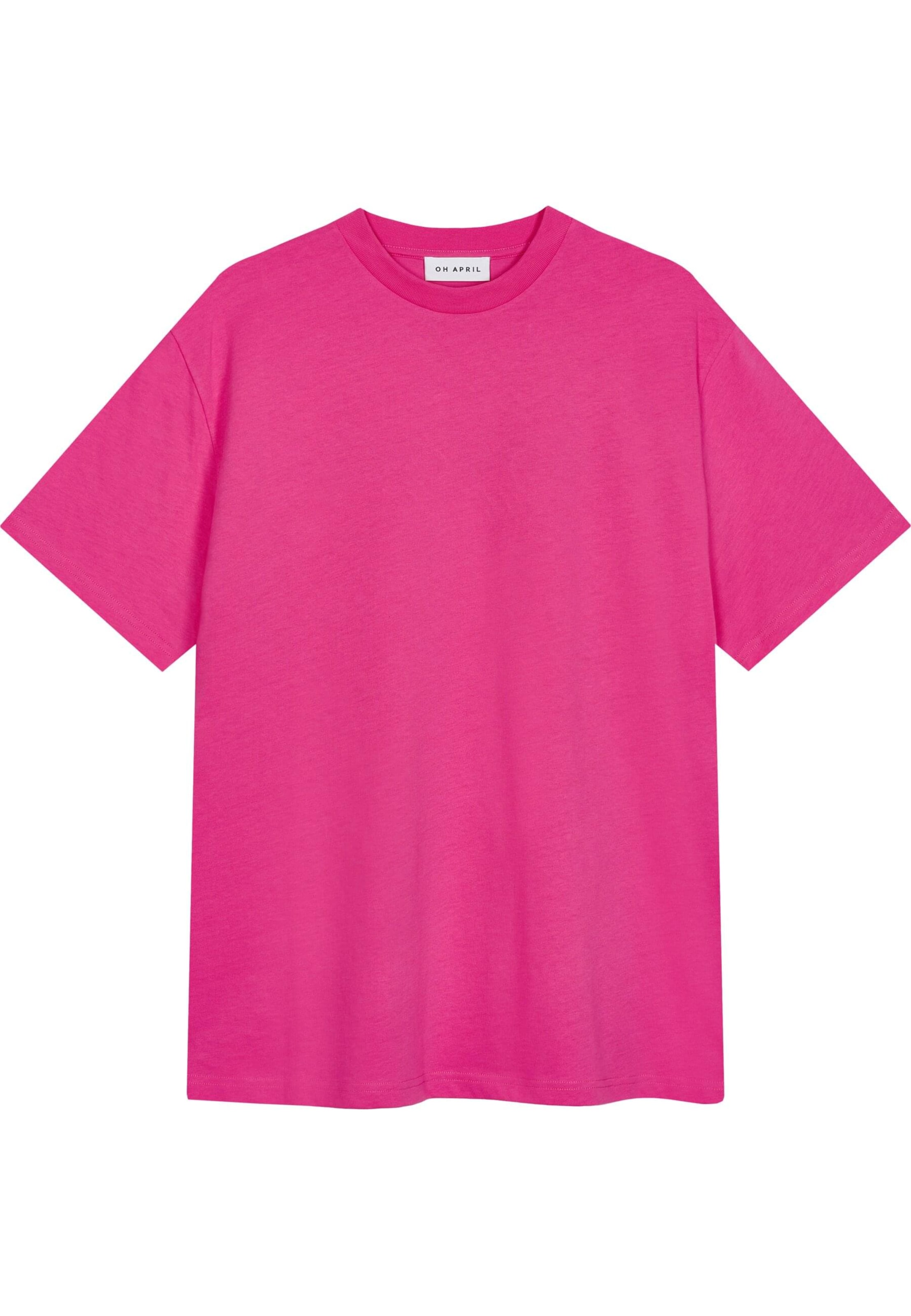 OH APRIL Oversized bluse 'Still on Fire ' i pink: forside