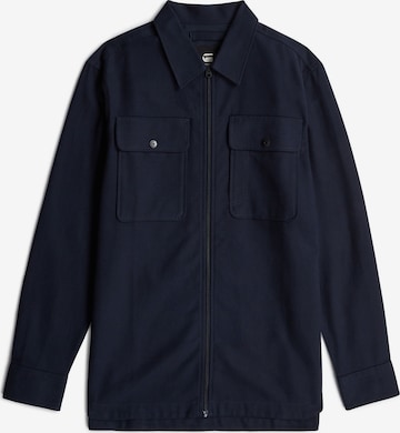 G-STAR Overshirt-Hose 'GPO' in Blau: Vorderseite