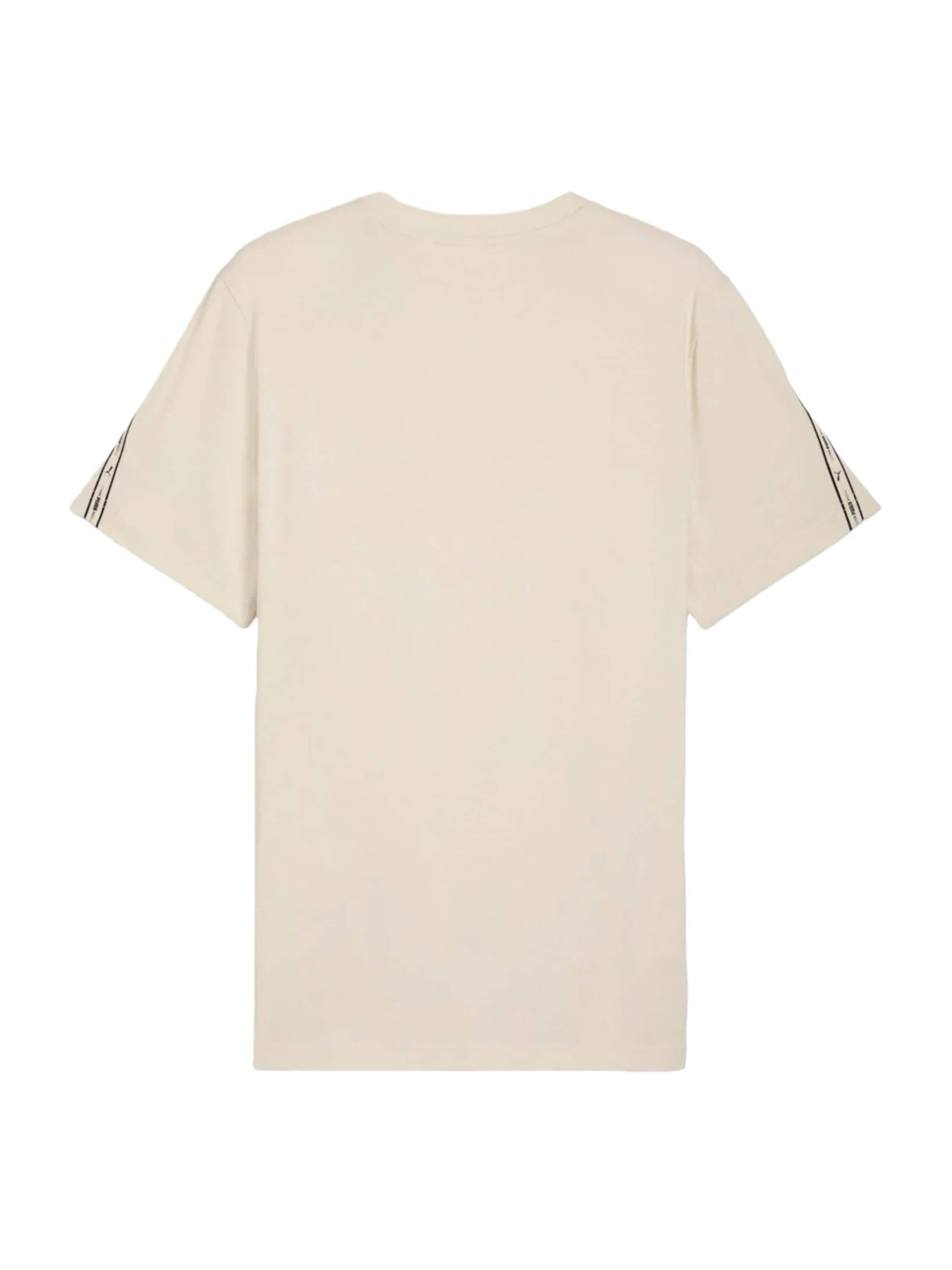 Maglietta 'ESS Tape' di PUMA in beige