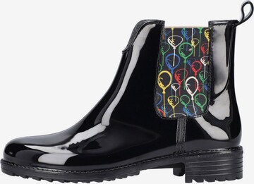 Bottes en caoutchouc Rieker en noir