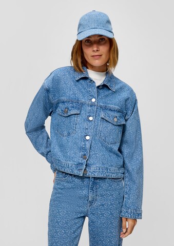 s.Oliver Between-Season Jacket in Blue: front