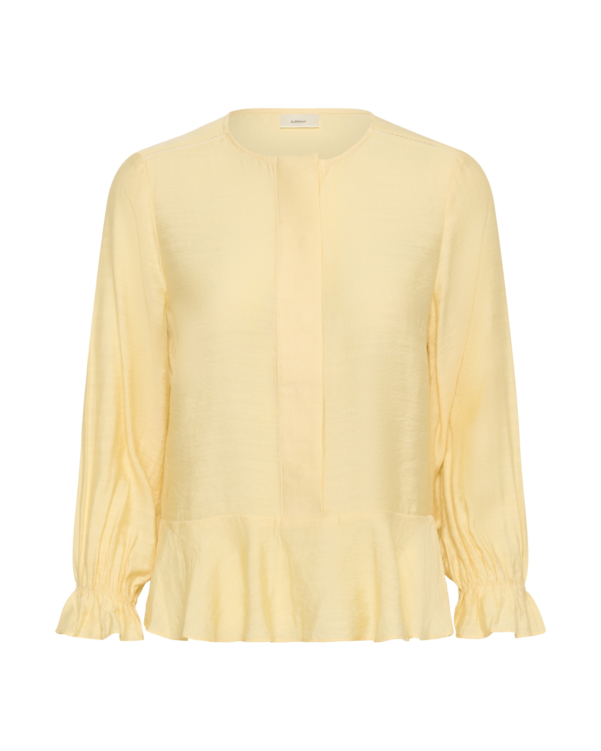 Chemisier 'Linnis IW' InWear en jaune : devant