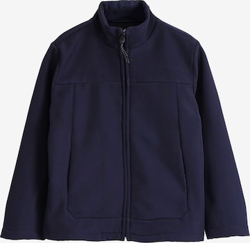 Solang Fleece jas in Blauw: voorkant