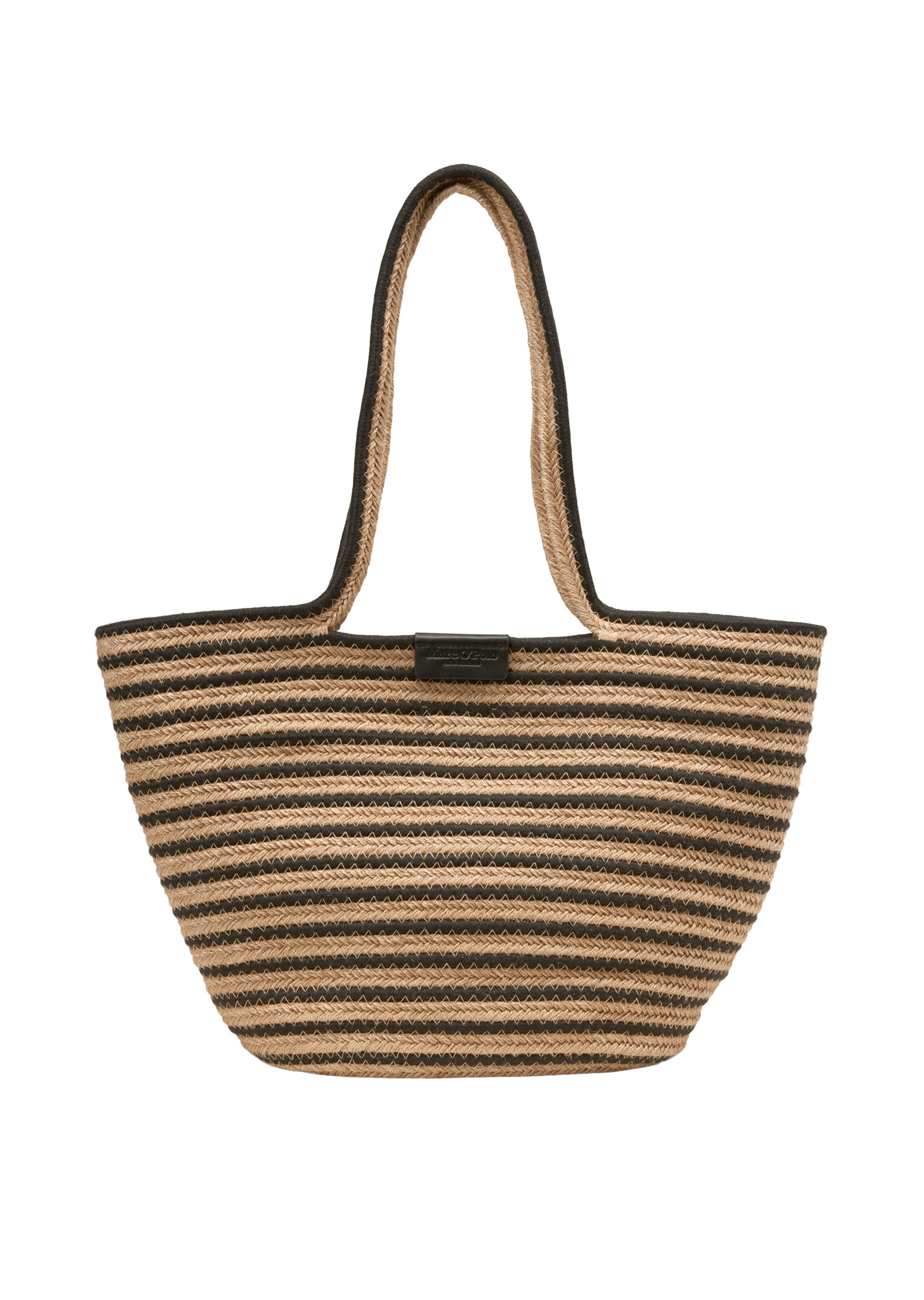 Marc O'Polo Shopper in Schwarz: Vorderseite