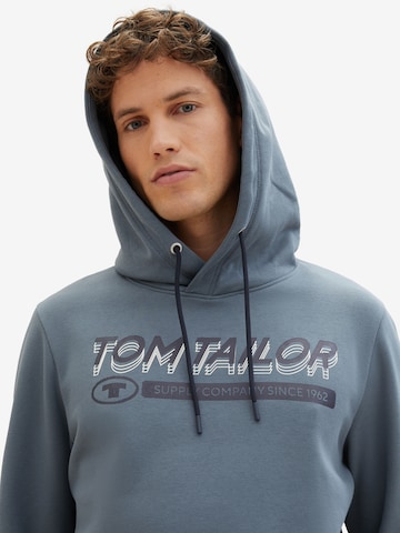 TOM TAILOR Sweatshirt in Blau