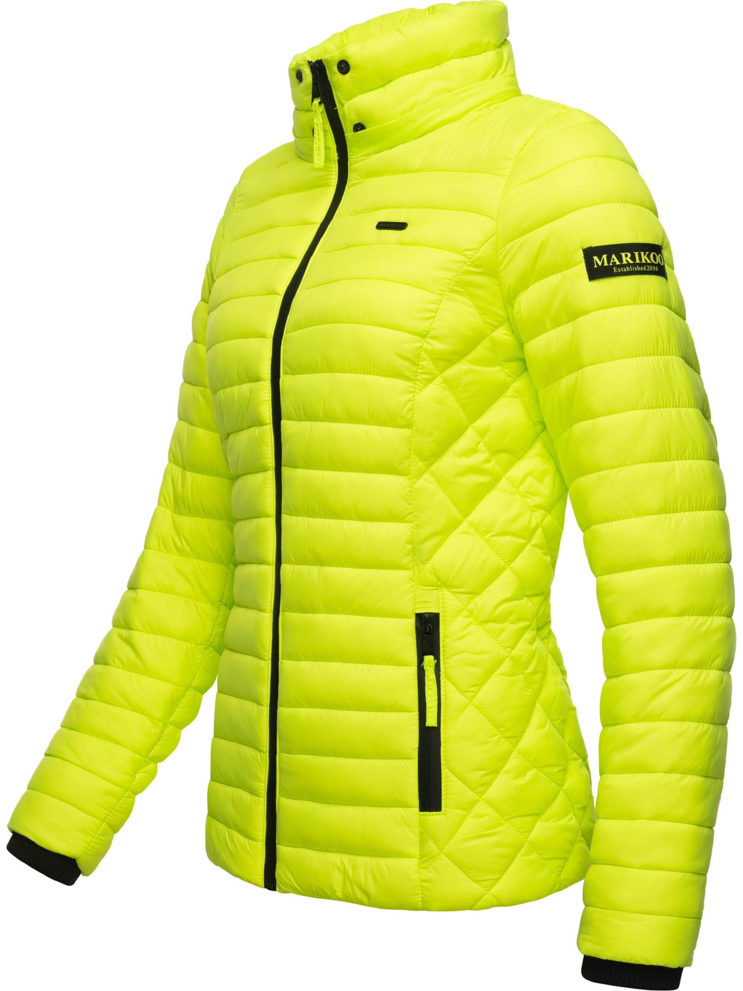 MARIKOO Jacke 'Samtpfote' in Grün