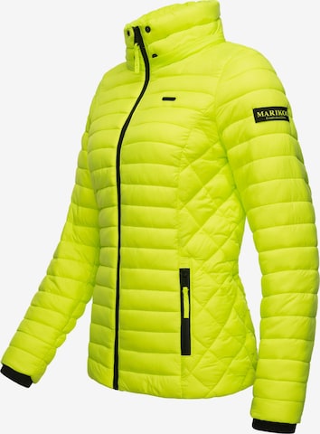 MARIKOO Демисезонная куртка 'Samtpfote' в Зеленый