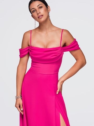 Ombre Strickkleid‌‌‌‌‌ in Pink