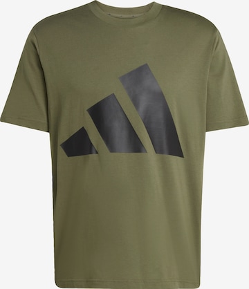 Maglia funzionale 'Essentials' di ADIDAS SPORTSWEAR in verde: frontale