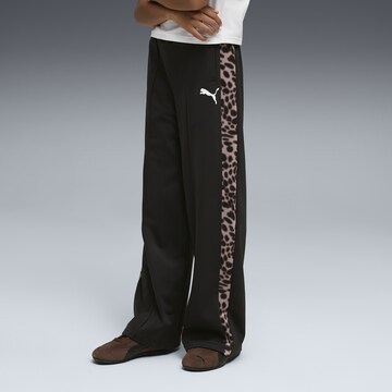 Loosefit Pantalon de sport 'T7 Animal' PUMA en noir