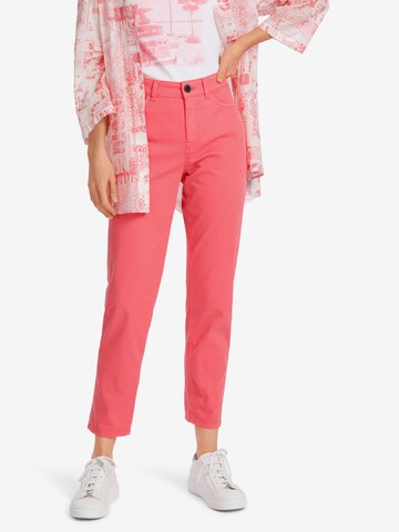 Marc Cain Loose fit Pants in Pink: front