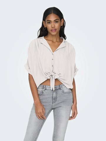 ONLY Bluse 'ONLPAULA' in Weiß: Vorderseite