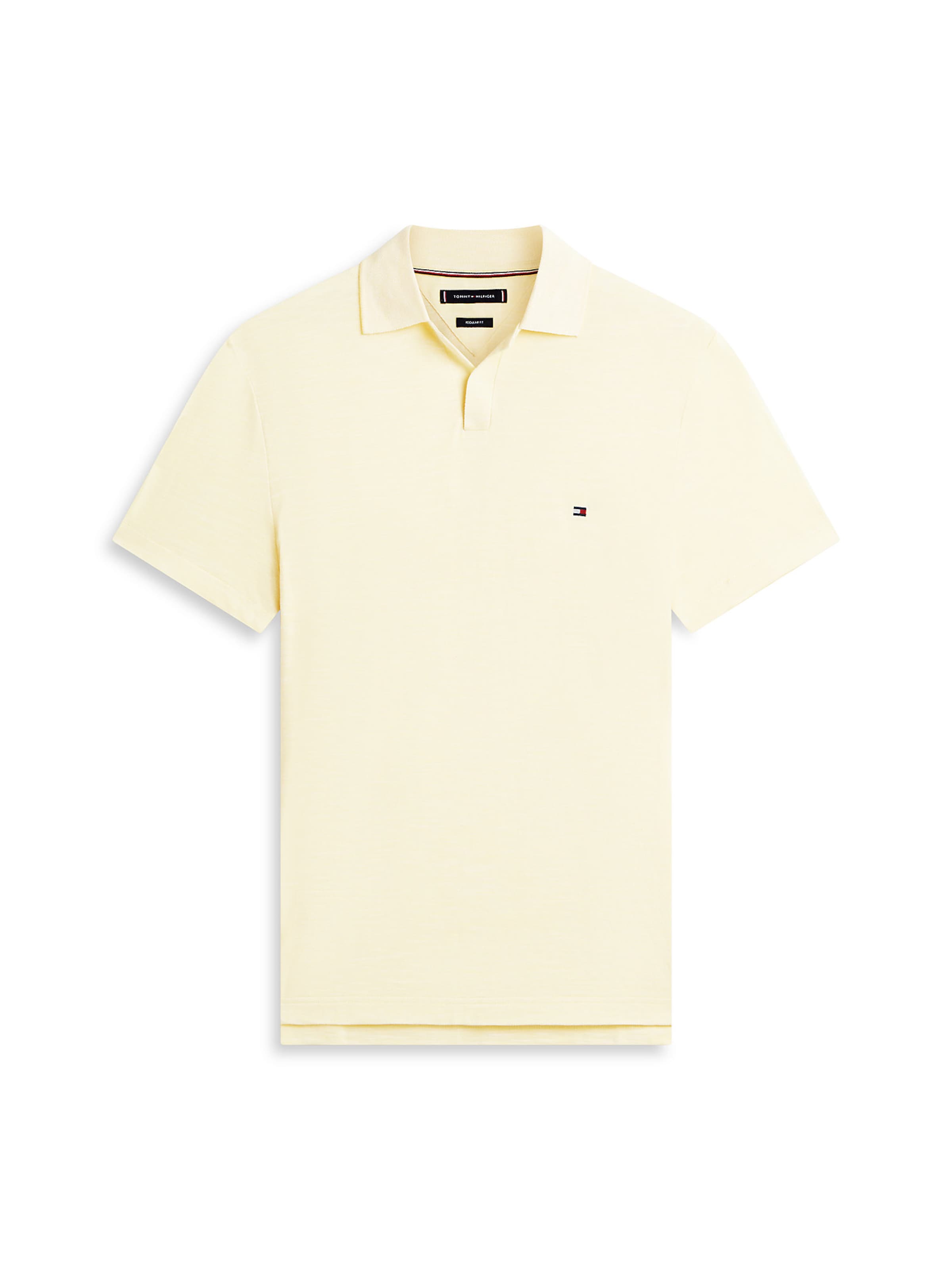 TOMMY HILFIGER T-Shirt en jaune pastel, Vue avec produit