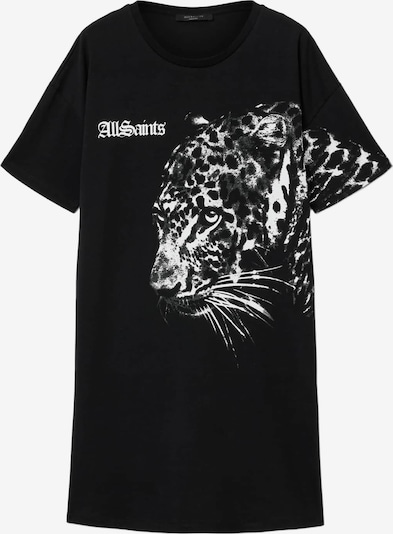 AllSaints Šaty 'ZAYA' - grafitová / černá / bílá, Produkt