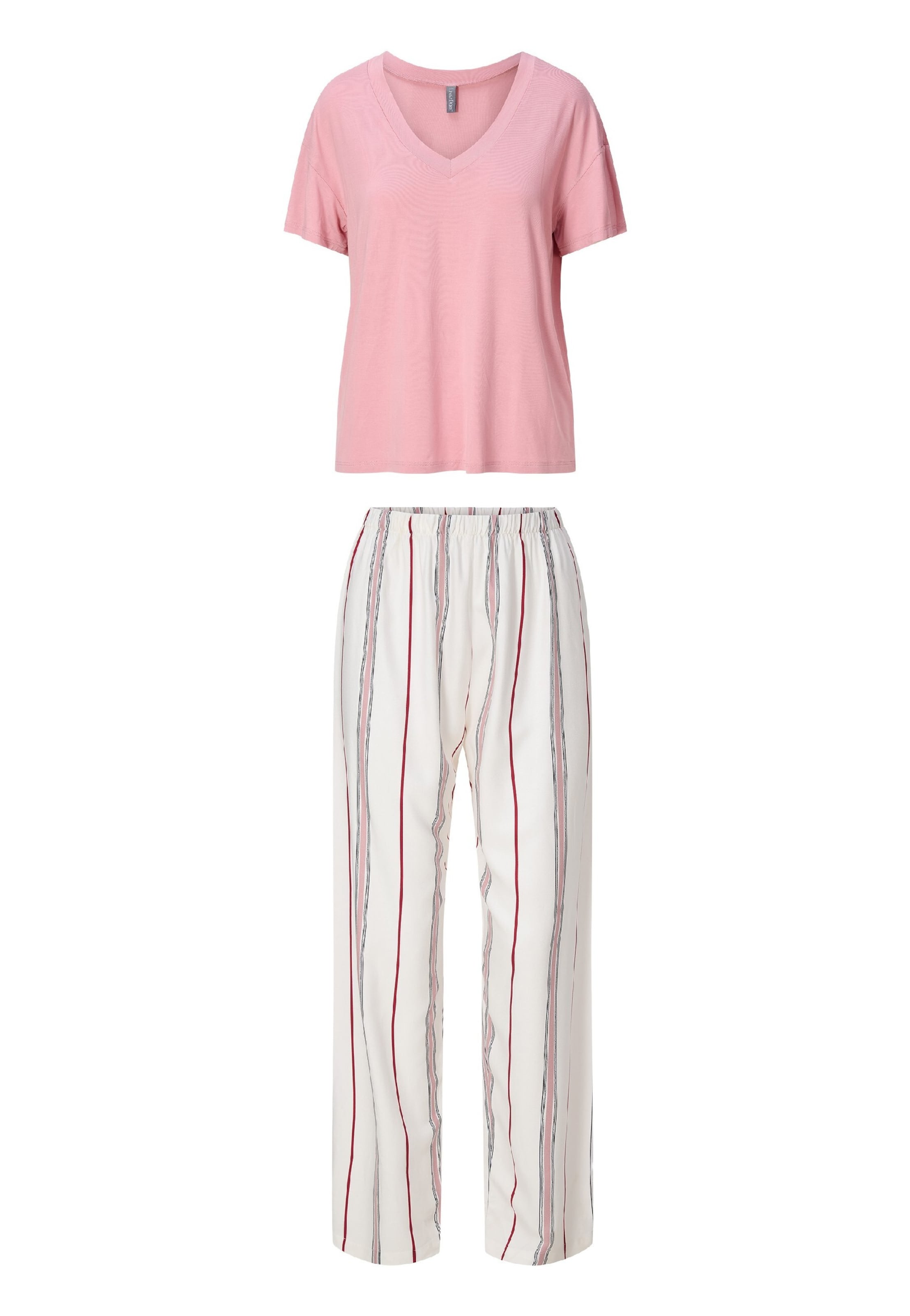 LingaDore Pyjamahemd in Pink: Vorderseite