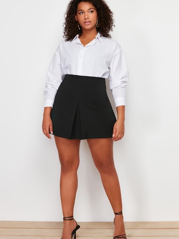 Gonna di Trendyol Curve in nero