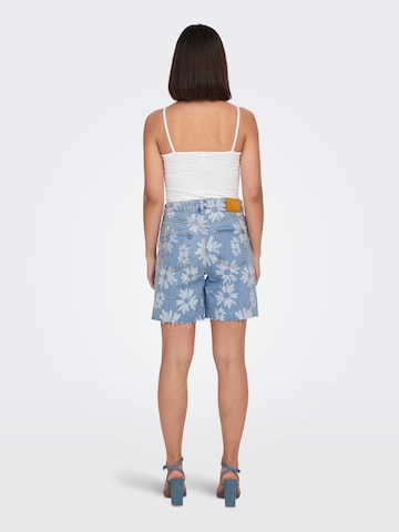 ONLY Regular Shorts 'CAMILLE' in Blau