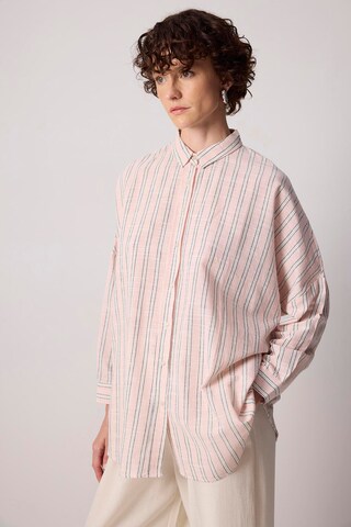 Touche Prive Bluse in Pink: Vorderseite