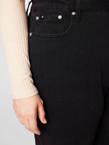 Calvin Klein Jeans Curve Slimfit Džíny – černá