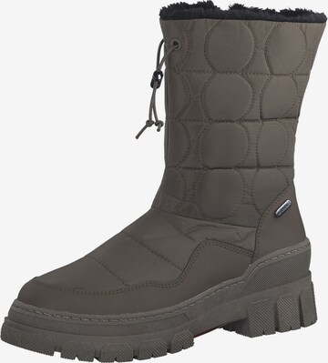 MARCO TOZZI Snow Boots in Green: front