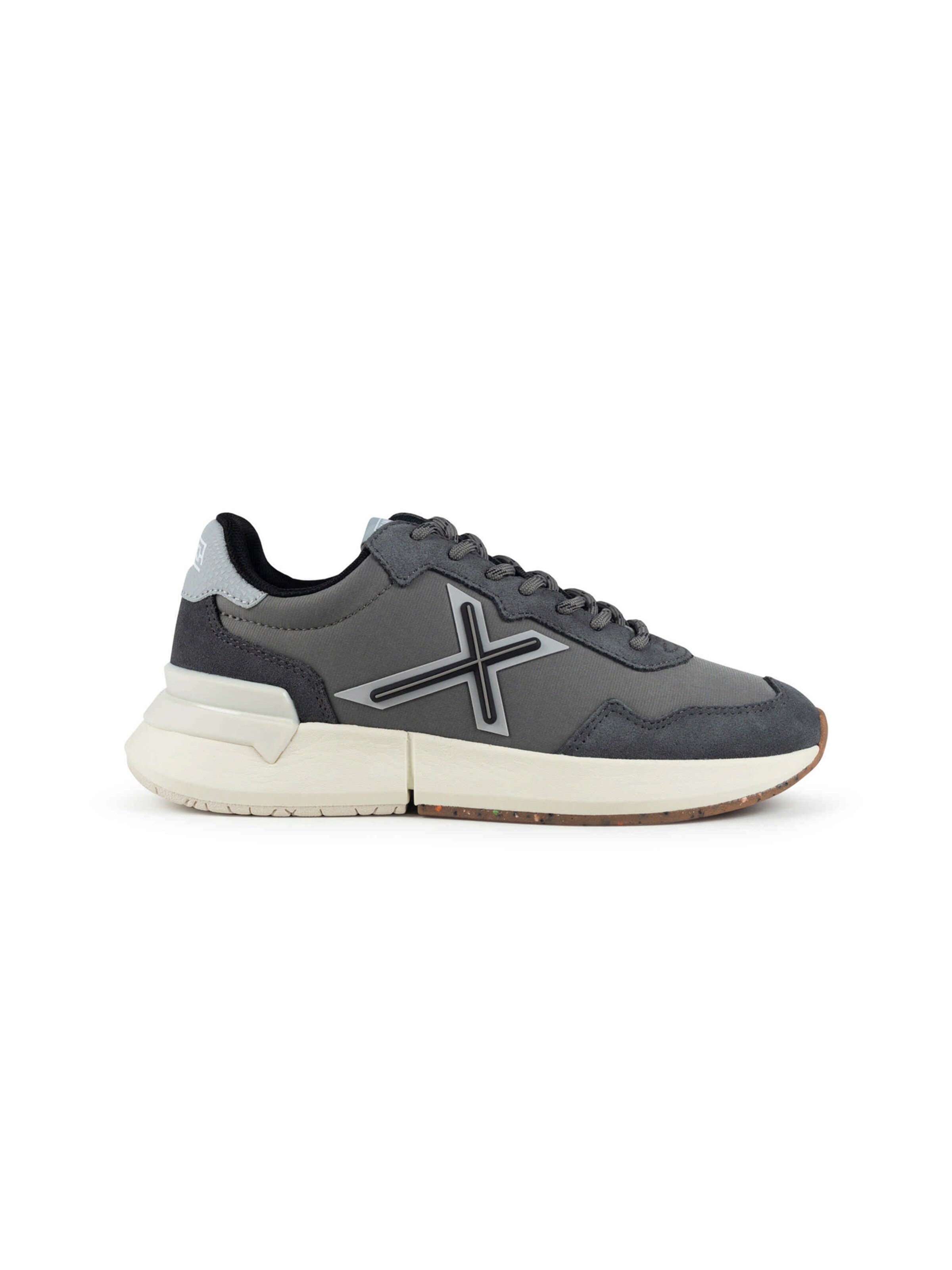 MUNICH Sneakers laag 'VERSUS' in Grijs: zijkant