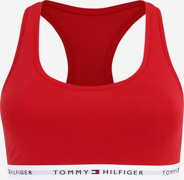 Tommy Hilfiger Underwear Plus Бюстье Бюстгальтер в Красный: спереди