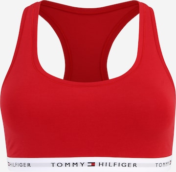 Tommy Hilfiger Underwear Plus Bygelfri behå Behå i röd: framsida