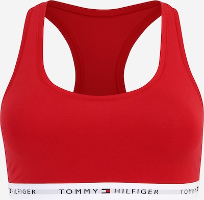 Tommy Hilfiger Underwear Plus Grudnjak u crvena / crna / prljavo bijela, Pregled proizvoda