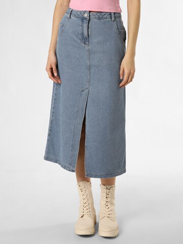 Marie Lund Skirt in Blue: front