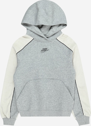 Nike Sportswear Sweatshirt 'AMPLIFY' in Grijs: voorkant