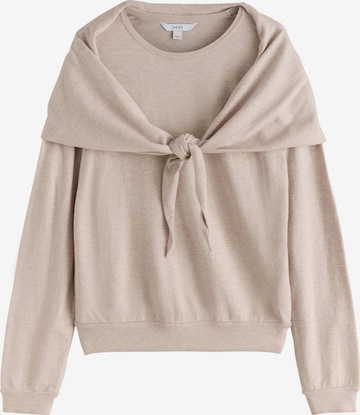Next Sweter w kolorze beżowy: przód