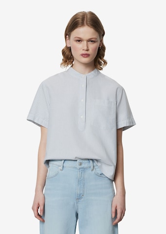 Marc O'Polo DENIM Blouse in Blauw: voorkant