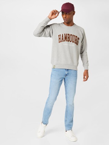 Sweat-shirt 'Hambourg' Derbe en gris