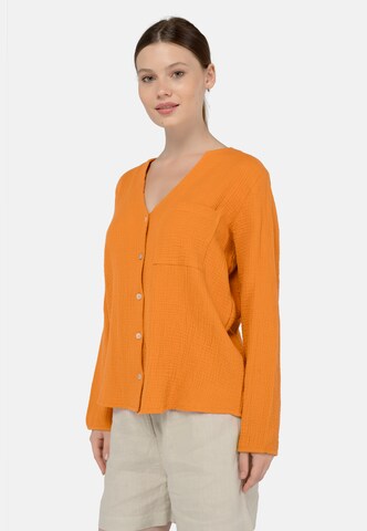 FRESHLIONS Blouse 'Bailey' in Orange: front
