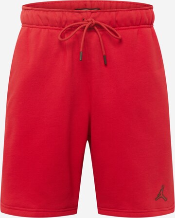 Regular Pantalon Jordan en rouge : devant