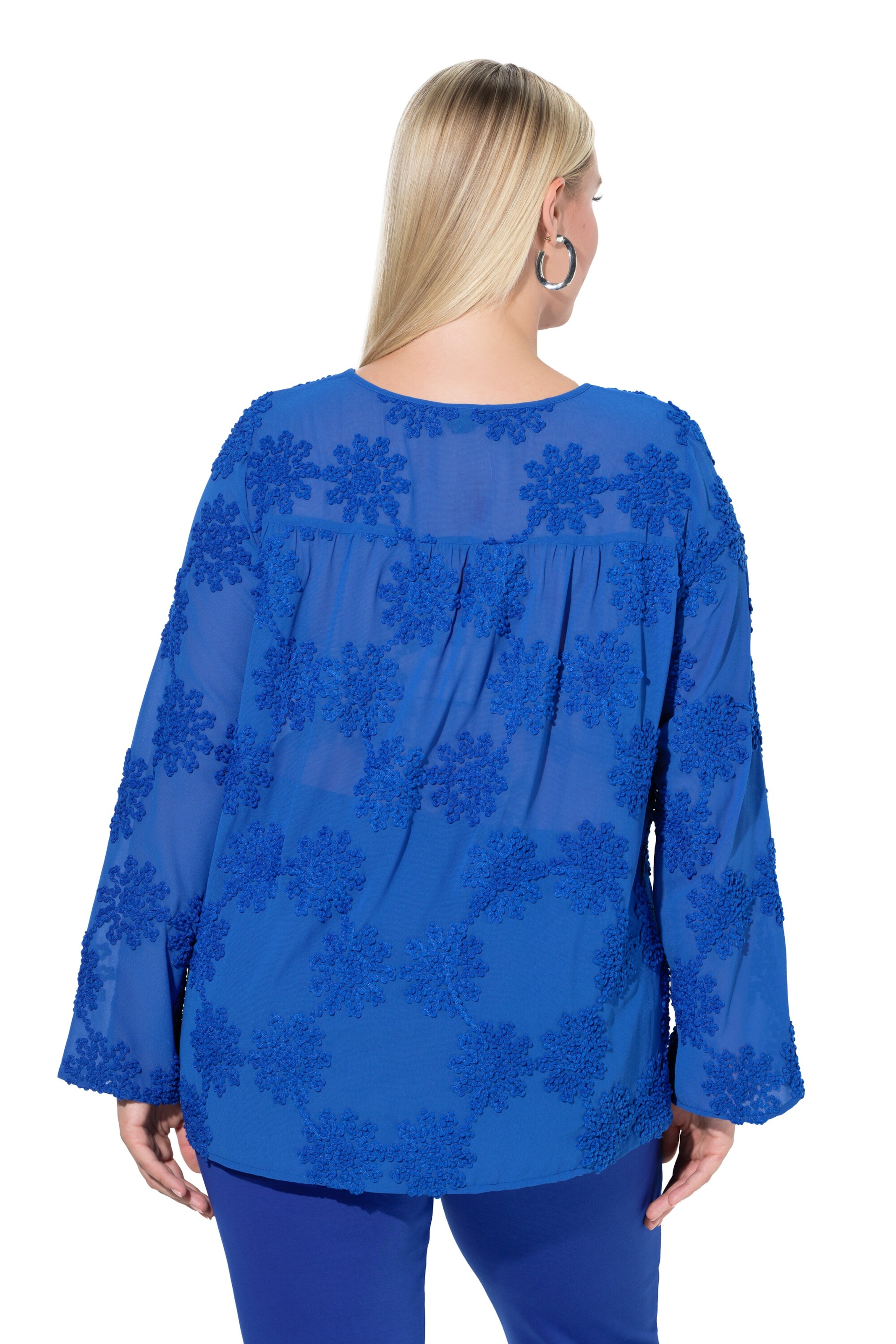 Ulla Popken Bluse in Blau