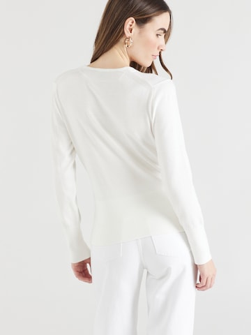 Pull-over MORE & MORE en blanc