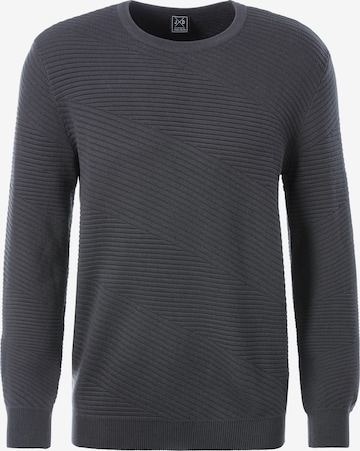 JOHN DEVIN Свитер в Серый: спереди