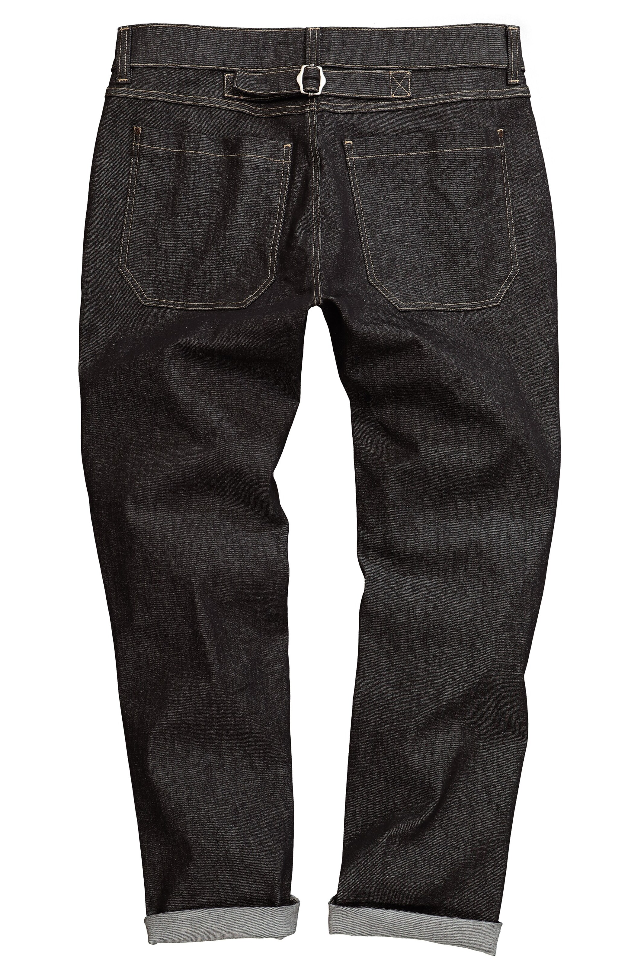 STHUGE Loosefit Jeans in Zwart