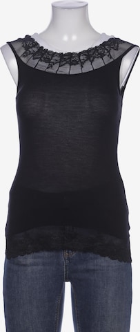 Cream Top & Shirt in XS in Black: front