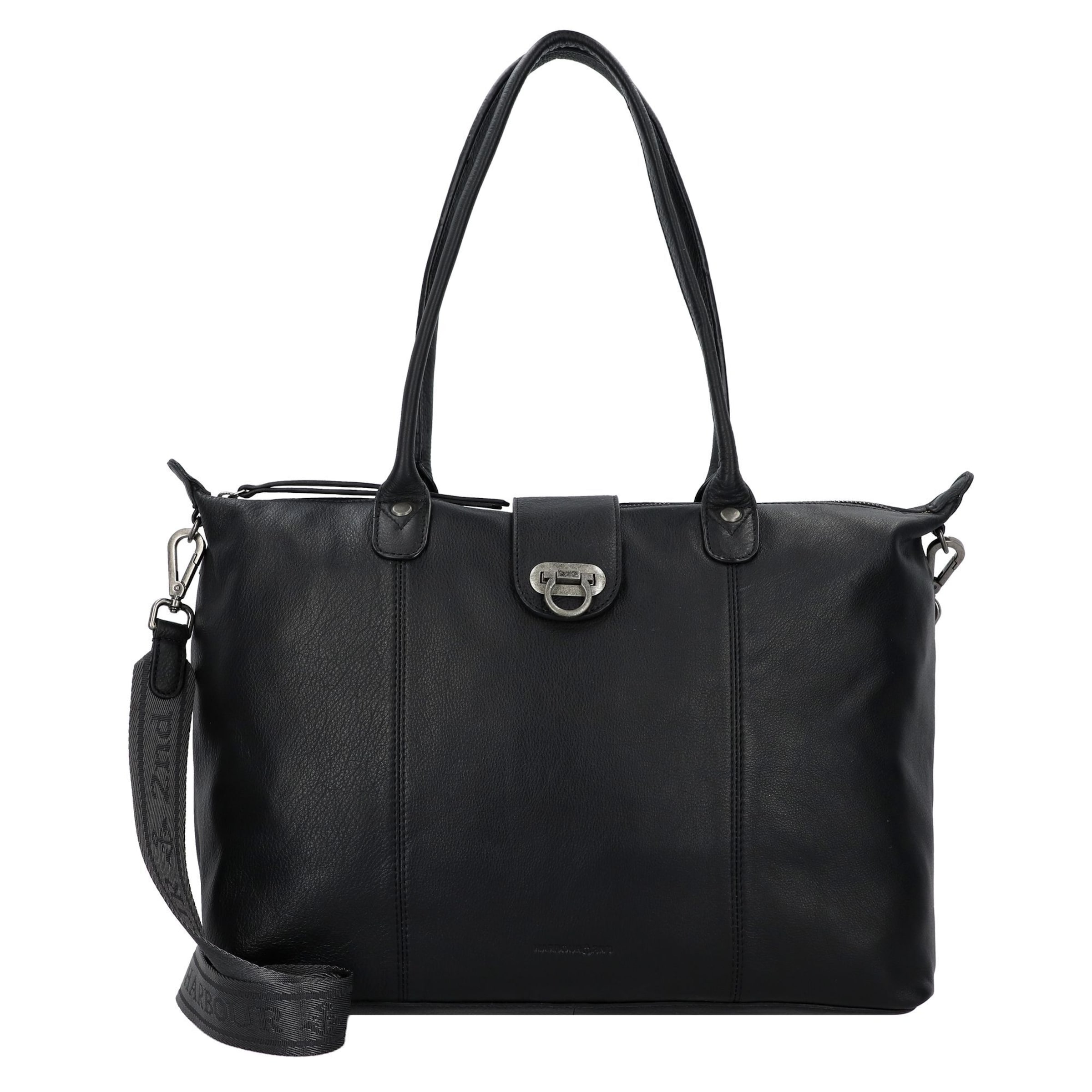 Harbour 2nd Shopper 'Malin' in Black: front