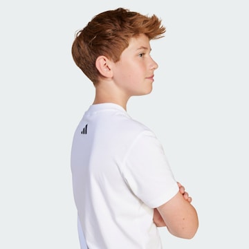 ADIDAS SPORTSWEAR Funktsionaalne särk 'Adidas x Smileyworld', värv valge